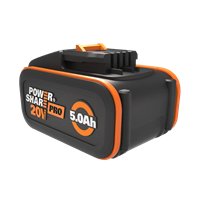 Batterie 20V WORX WA3645 | PowerShare Pro 5,0 Ah | indicateur de charge | BMS | protection 360° 2