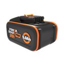 Batterie 20V WORX WA3645 | PowerShare Pro 5,0 Ah | indicateur de charge | BMS | protection 360°