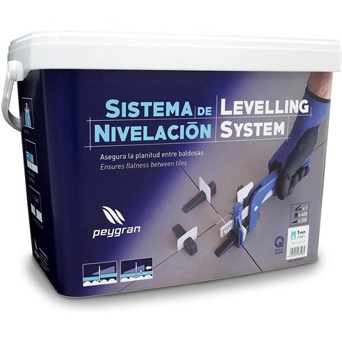 Kit Nivelación Cerámica Peygran 400 Calzos + 200 Cuñas + Alicates