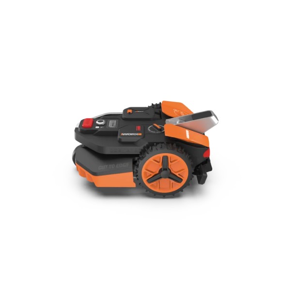 Robot tondeuse WORX Landroid Vision WR206E | sans câble périmétral | 600 m² | caméra Full HD+IA | batterie 2 Ah + chargeur