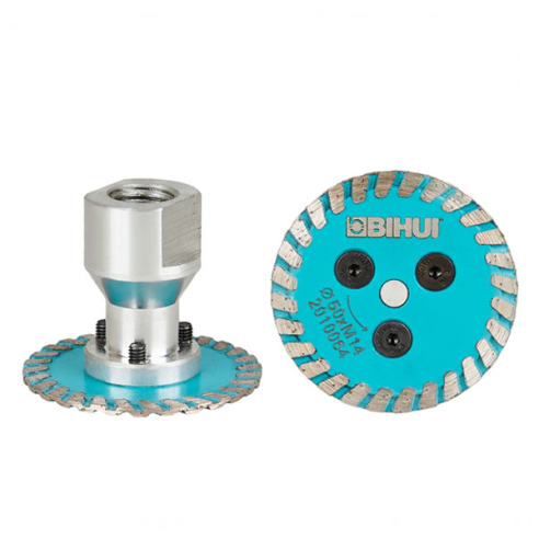 Mini disque diamant 50 mm BIHUI DCW50 pour céramique, porcelaine, marbre et pierre | filetage M14