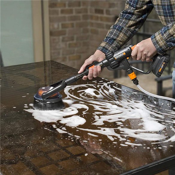 Coffret de brosse rotative dure pour Hydroshot Worx - WA1821