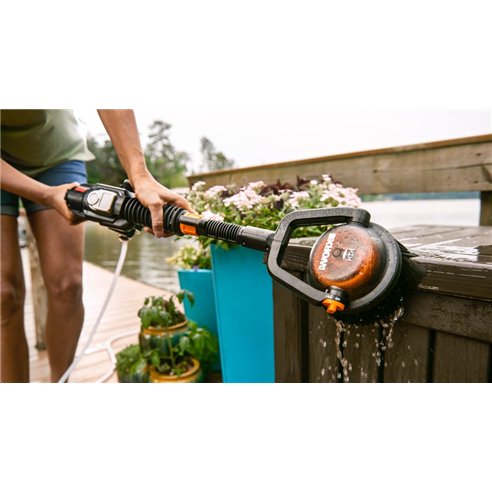 Coffret de brosse rotative dure pour Hydroshot Worx - WA1821