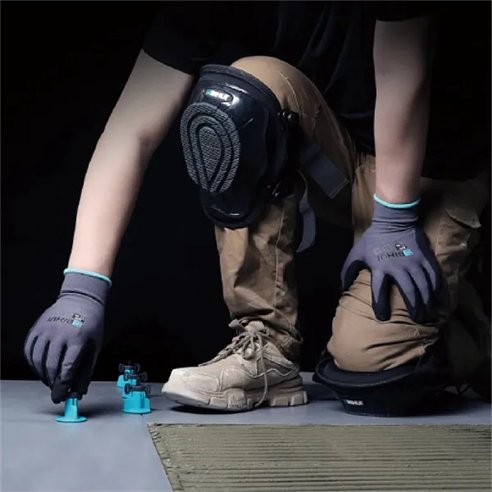 Genouillères en gel BIHUI TKPG | noyau en mousse + gel | sangles velcro et clip | taille unique