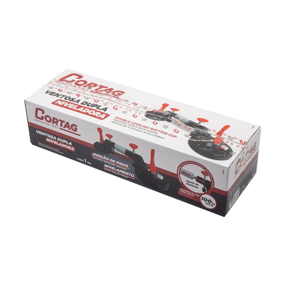 Ventouse Double Niveleur 100kg Cortag