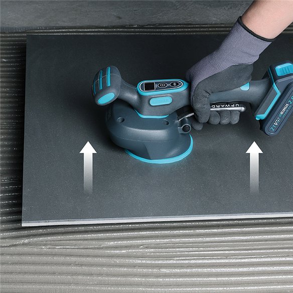 Ventouse Vibrante Niveleur de Pavé BIHUI LFTBA avec 2 Batteries 21V - 2Ah