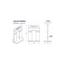 Calzos Peygran para Piedra LS Classic 1mm | Bridas Nivelación Piedra o Baldosas hasta 30mm | Cuña Estrecha