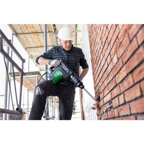 Marteau combiné Hikoki DH52MAWSZ - 1500W - Manche à faible vibration - SDS-Max - 15,5 J