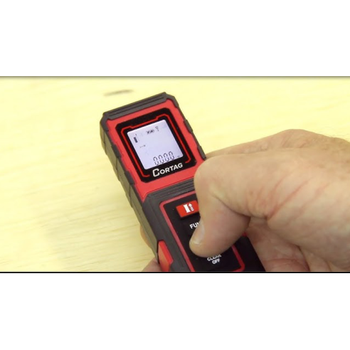 Télémètre laser Cortag EX-40 | plage 0,03–40 m | usage professionnel