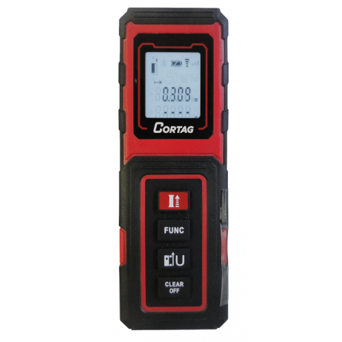 Télémètre laser Cortag EX-40 | plage 0,03–40 m | usage professionnel