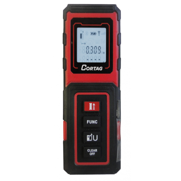 Télémètre laser Cortag EX-40 | plage 0,03–40 m | usage professionnel