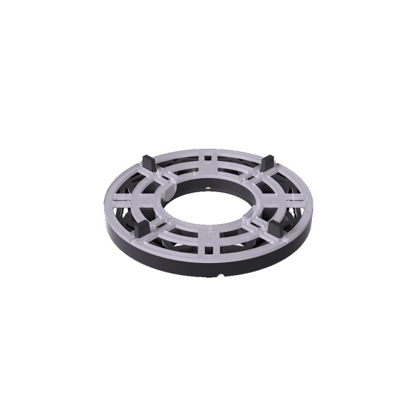 Slim Support Peygran 10 mm | Ø130 mm | Écartement 4 mm | 1 Unité