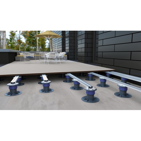 Plot Peygran XSP3 Pro | Hauteur 40 - 57 mm | Inclinaison 0 - 3%