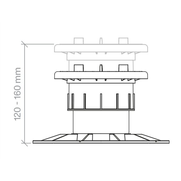 Plot Peygran XSP PRO | Hauteur et inclinaison réglables