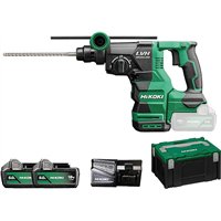 Marteau 3 modes Hikoki DH1826DAWPZ - 3.2J - Avec 2 batteries 18V - 5Ah