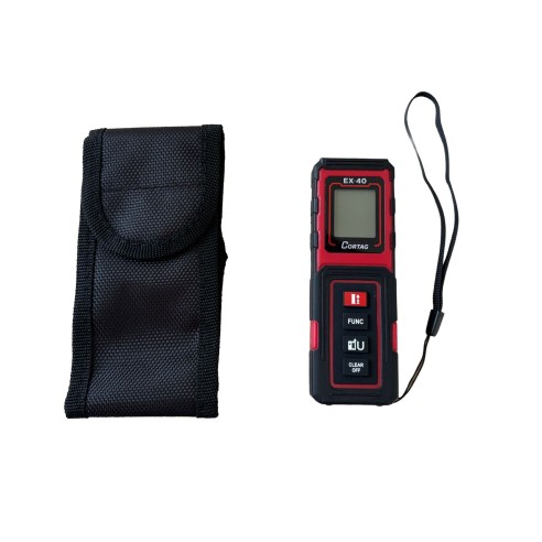 Télémètre laser Cortag EX-40 | plage 0,03–40 m | usage professionnel