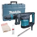 Marteau démolisseur Makita HM1101C - 1300 W, 11,5 J, SDS-MAX, démarrage progressif, vitesse variable