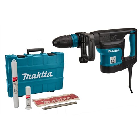 Marteau démolisseur Makita HM1101C - 1300 W, 11,5 J, SDS-MAX, démarrage progressif, vitesse variable