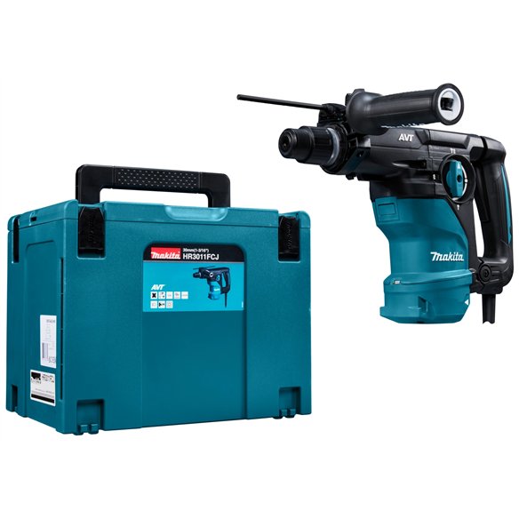 Marteau combiné Makita HR3011FCJ - 1050 W, SDS-PLUS, 30 mm, système antivibrations