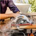 Scie circulaire sans-fil Worx 20V | Disque 165 mm | Avec 1 batterie et chargeur