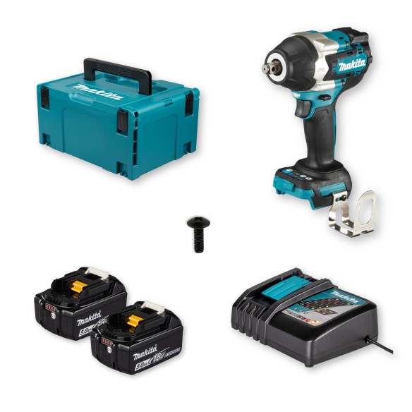 Clé À Choc 1/2" Makita DTW700RTJ - 700 Nm, 18V, Moteur Sans Balais, 3 Modes Automatiques