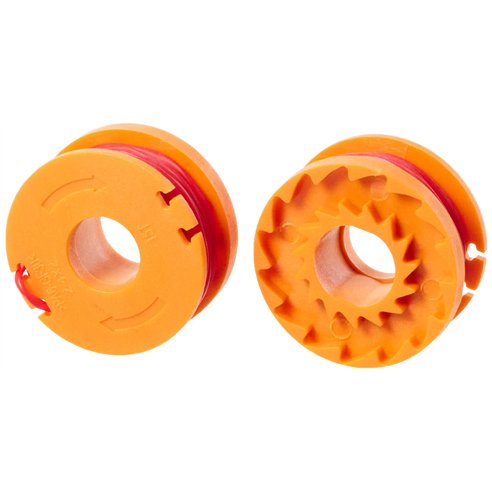 Worx Rechange de fil pour débroussailleuses, Orange, 6.5 x 6.5 x 2.2 cm, wa0004.1