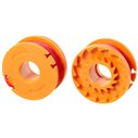 Worx Rechange de fil pour débroussailleuses, Orange, 6.5 x 6.5 x 2.2 cm, wa0004.1