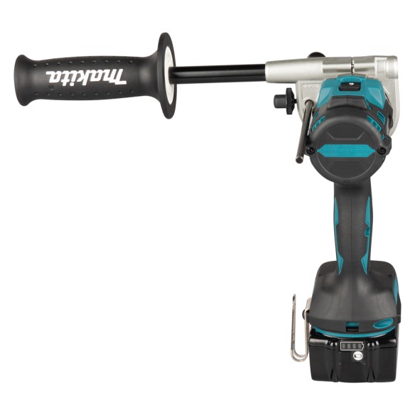 Perceuse visseuse à percussion Makita DHP492RTJ | 18V LXT | 130/65 Nm | 2x 5,0Ah + DC18RC + Makpac 2