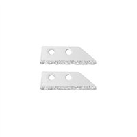 Lames pour racleur de joints BIHUI TGRSB2 | pack 2 | carbure de tungstène 2