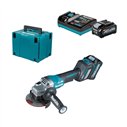 Meuleuse d’Angle Makita GA028GM201 | 115 mm | 40V Max XGT | Brushless | AWS + AFT + XPT | 2x 4,0Ah + DC40RA + MAKPAC 4