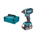 Visseuse à chocs Makita DTD152RTJ - 18V, 165 Nm, 2 batteries de 5,0Ah, lumière LED, Coffret Makpac
