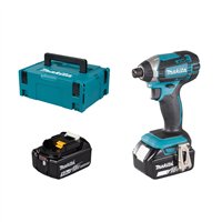 Visseuse à chocs Makita DTD152RTJ - 18V, 165 Nm, 2 batteries de 5,0Ah, lumière LED, Coffret Makpac 2