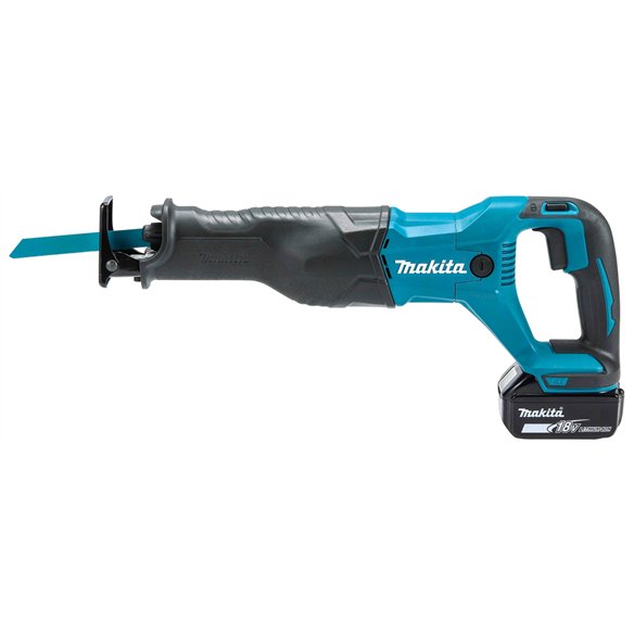 Scie récipro Makita DJR186RTE | 18V LXT | 32 mm | 2x 5,0Ah + DC18RC + coffret PVC