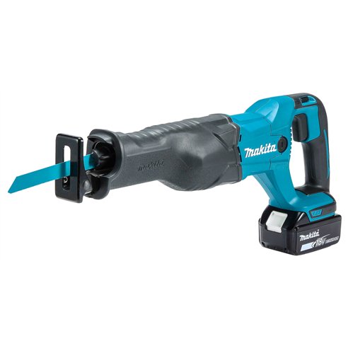 Scie récipro Makita DJR186RTE | 18V LXT | 32 mm | 2x 5,0Ah + DC18RC + coffret PVC