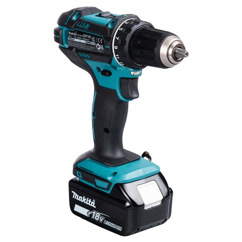 Perceuse visseuse Makita DDF482RME | 18V LXT | 62/36 Nm | 2x 4,0Ah + DC18RC + coffret PVC