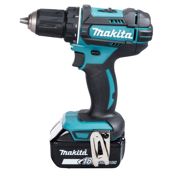 Perceuse visseuse Makita DDF482RME | 18V LXT | 62/36 Nm | 2x 4,0Ah + DC18RC + coffret PVC