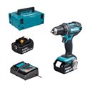 Perceuse visseuse Makita DDF482RME | 18V LXT | 62/36 Nm | 2x BL1840B + DC18RC + Makpac 2
