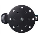 Ponceuse excentrique Makita BO6030 | 150 mm | 310 W | Variateur de vitesse + extraction des poussières