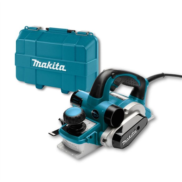 Rabot Makita KP0810C | 1050 W | 82 mm | 4 mm de profondeur + coffret