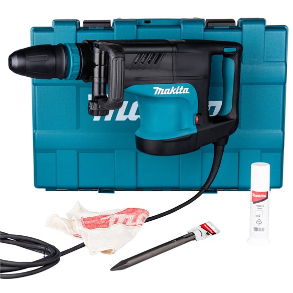 Marteau Piqueur Makita HM1203C | 1.510 W | 19,1 J | SDS-MAX | Travaux Lourds