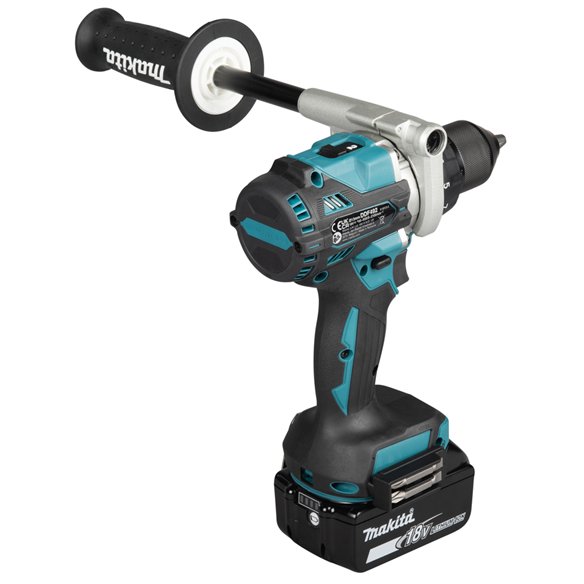 Perceuse Visseuse Makita DDF492RTJ | 18V Brushless 130 Nm + 2x 5,0Ah + DC18RC + Makpac 2