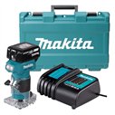 Affleureuse Makita DRT52SF | 18V Brushless 6 mm + 3,0Ah + DC18SD + Coffret PVC