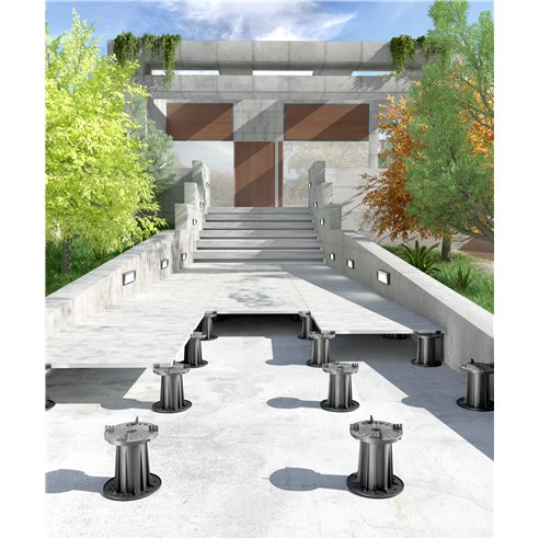 Plot Regulable Peygran BSP3 | 80-140 mm | para Pavimento Elevado Exterior