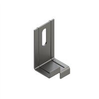 Agrafe Intermédiaire Peygran Type B 12 mm pour Bardage de Façade | Avec Cheville et Vis Inox | Boîte 100 Uds.