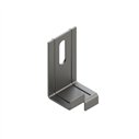 Agrafe Intermédiaire Peygran Type B 12 mm pour Bardage de Façade | Avec Cheville et Vis Inox | Boîte 100 Uds.