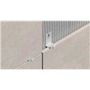 Agrafe Intermédiaire Peygran Type B 12 mm pour Bardage de Façade | Avec Cheville et Vis Inox | Boîte 100 Uds.