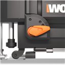 Worx WX463 – Scie sauteuse 550W, 4 positions pendulaires, changement rapide de lames, inclut Coffret et accessoires.
