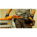 Worx WX501.9 – Mini scie sabre sans-fil 20V PowerShare, insertion universelle, seul outil