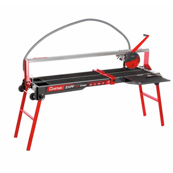 Scie Électrique Cortag Zapp Titan 1550 | 1.500 W | Coupe 155 cm | Disque 250 mm