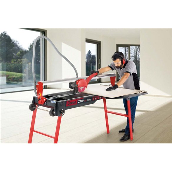 Scie Électrique Cortag Zapp Titan 1550 | 1.500 W | Coupe 155 cm | Disque 250 mm